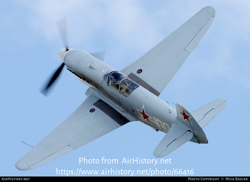 Aircraft Photo of D-FJAK / 100 white | Yakovlev Yak-3UA | Soviet Union - Air Force | AirHistory.net #66416