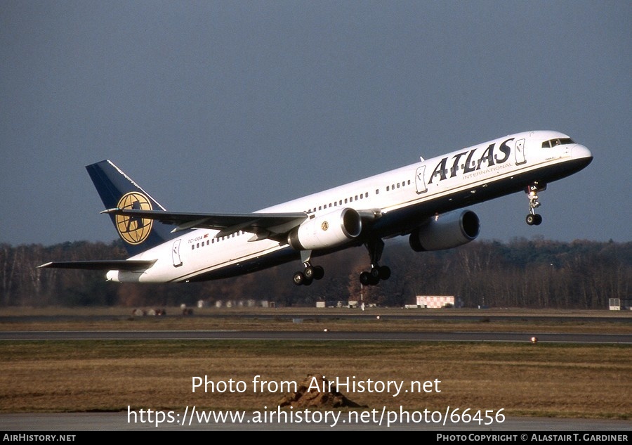 Aircraft Photo of TC-OGA | Boeing 757-225 | Atlas International Airways | AirHistory.net #66456