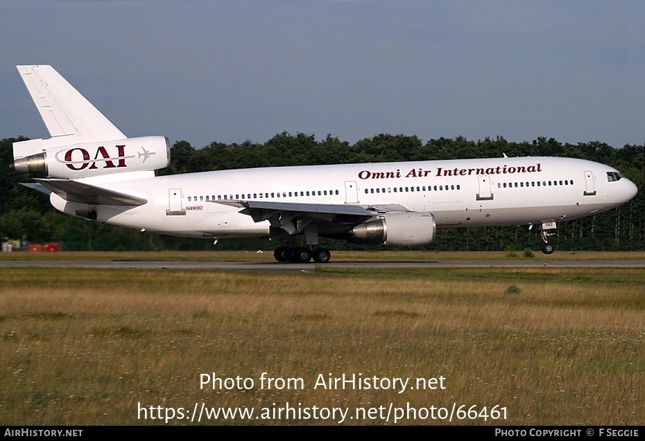 Aircraft Photo of N49082 | McDonnell Douglas DC-10-30 | Omni Air International - OAI | AirHistory.net #66461