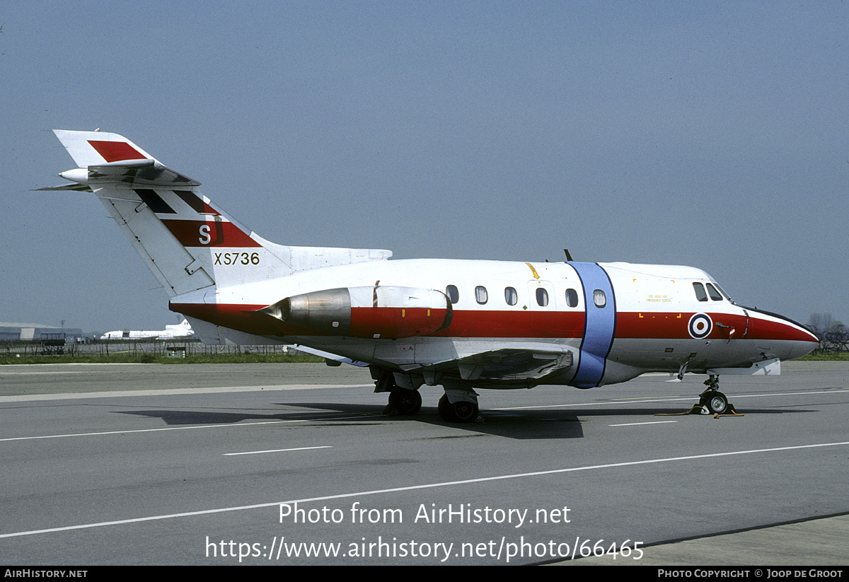 Aircraft Photo of XS736 | Hawker Siddeley HS-125-2 Dominie T1 | UK - Air Force | AirHistory.net #66465