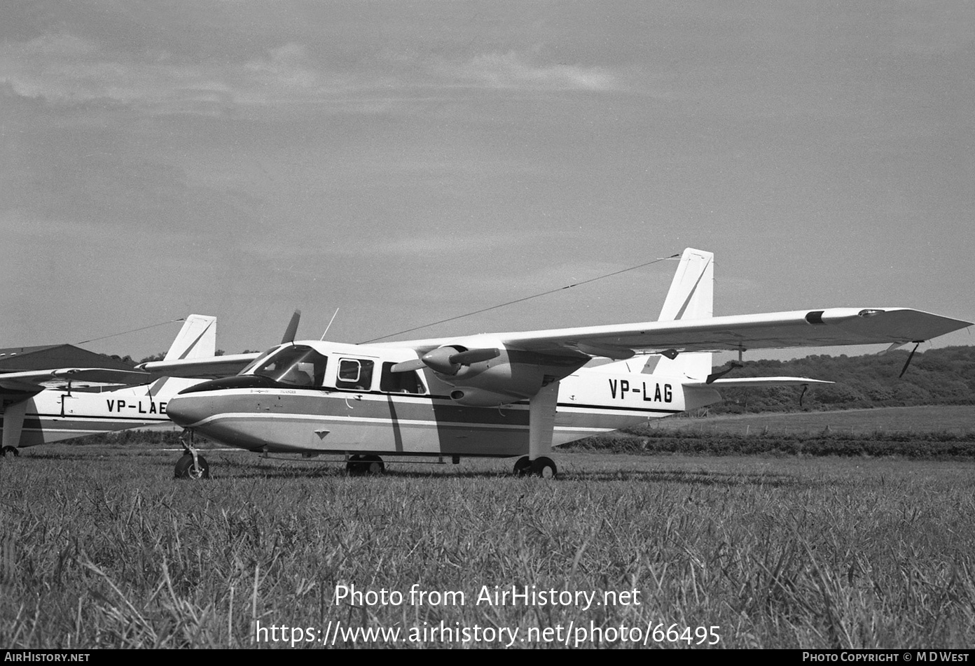 Aircraft Photo of VP-LAG | Britten-Norman BN-2A Islander | AirHistory.net #66495