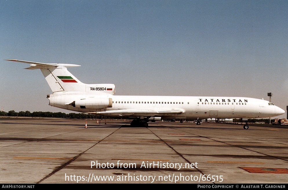 Aircraft Photo of RA-85804 | Tupolev Tu-154B-2 | Tatarstan Airlines | AirHistory.net #66515