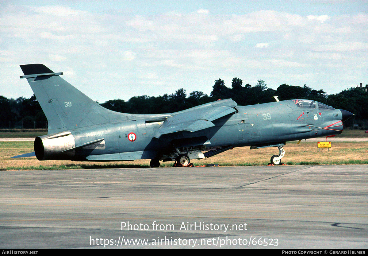 Aircraft Photo of 39 | Vought F-8P Crusader | France - Navy | AirHistory.net #66523