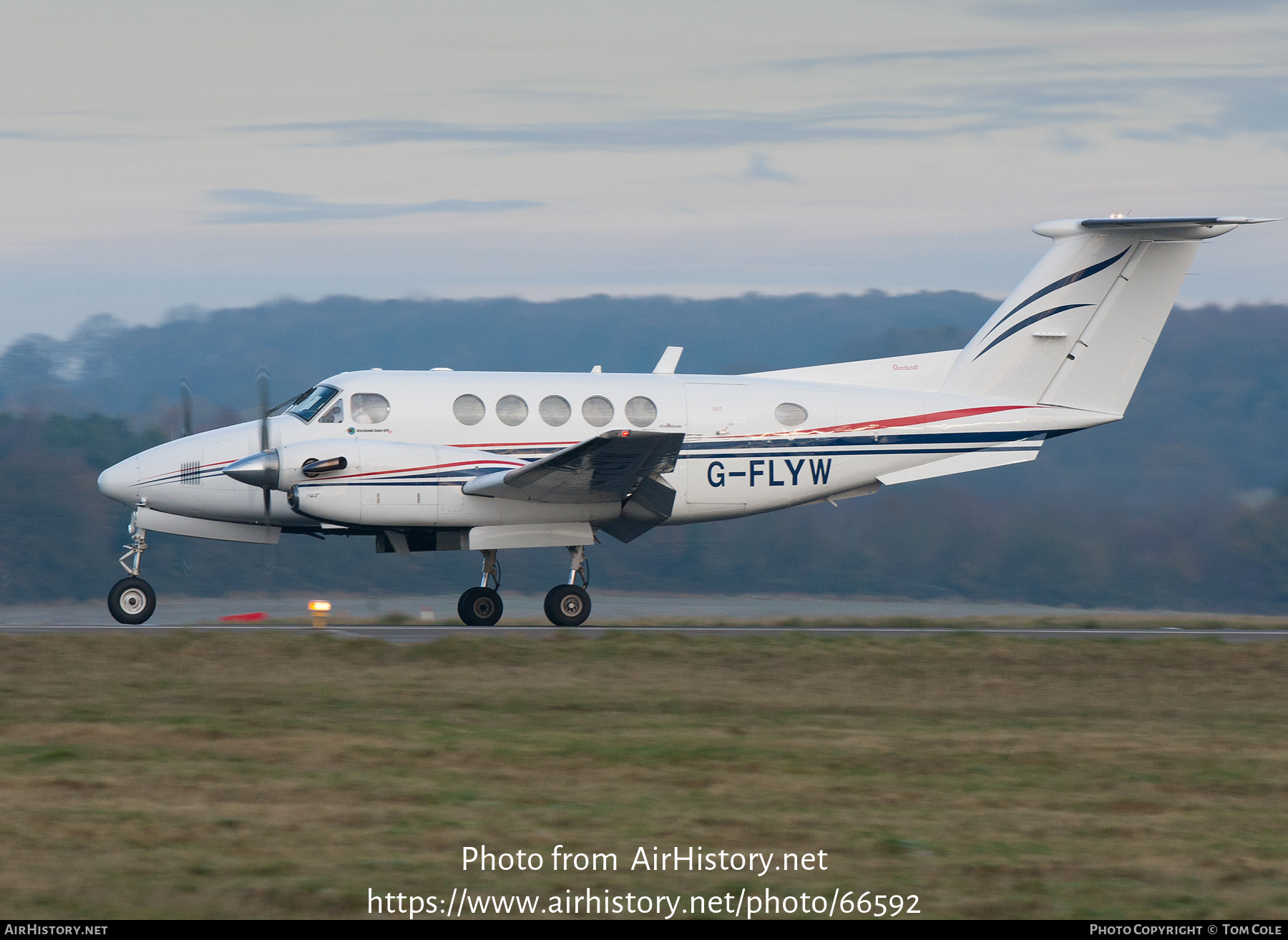 Aircraft Photo of G-FLYW | Beech 200C Super King Air | AirHistory.net #66592