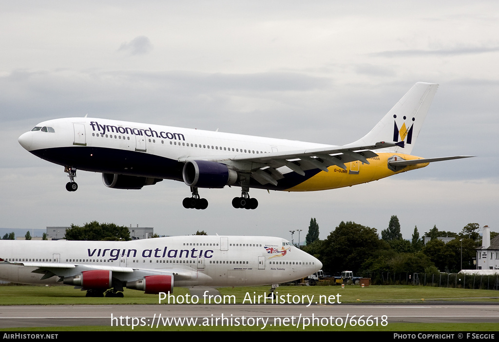 Aircraft Photo of G-OJMR | Airbus A300B4-605R | Monarch Airlines | AirHistory.net #66618