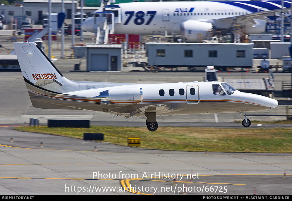 Aircraft Photo of N318DN | Cessna 501 Citation I/SP | AirHistory.net #66725