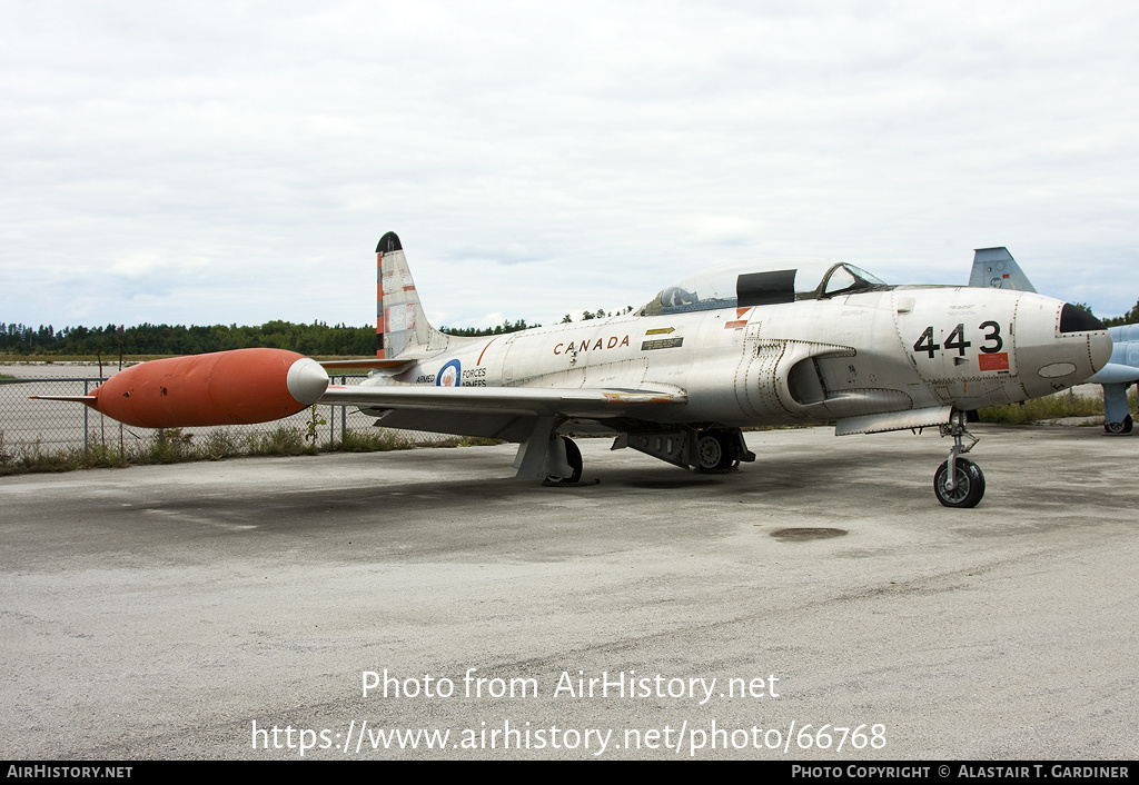 Aircraft Photo of 133443 | Canadair CT-133 Silver Star 3 | Canada - Air Force | AirHistory.net #66768