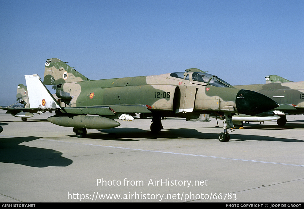 Aircraft Photo of C12-09 | McDonnell F-4C Phantom II | Spain - Air Force | AirHistory.net #66783