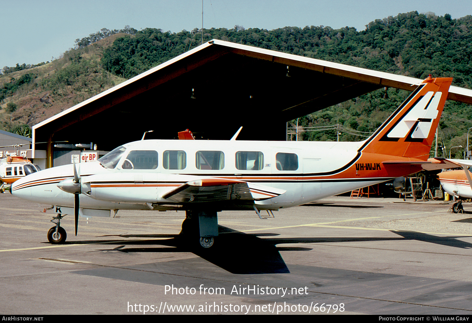 Aircraft Photo of VH-WJK | Piper PA-31-350 Navajo Chieftain | Helitrans | AirHistory.net #66798