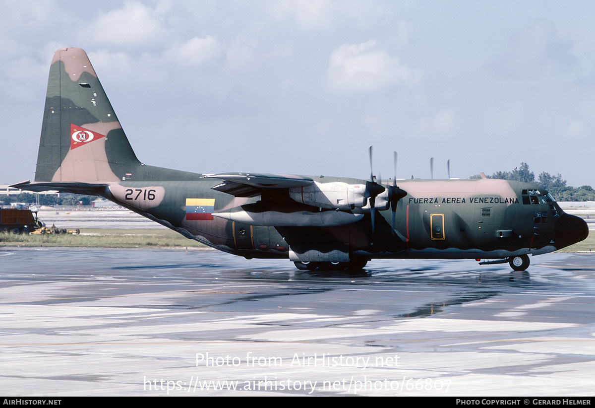 Aircraft Photo of 2716 | Lockheed C-130H Hercules | Venezuela - Air Force | AirHistory.net #66807