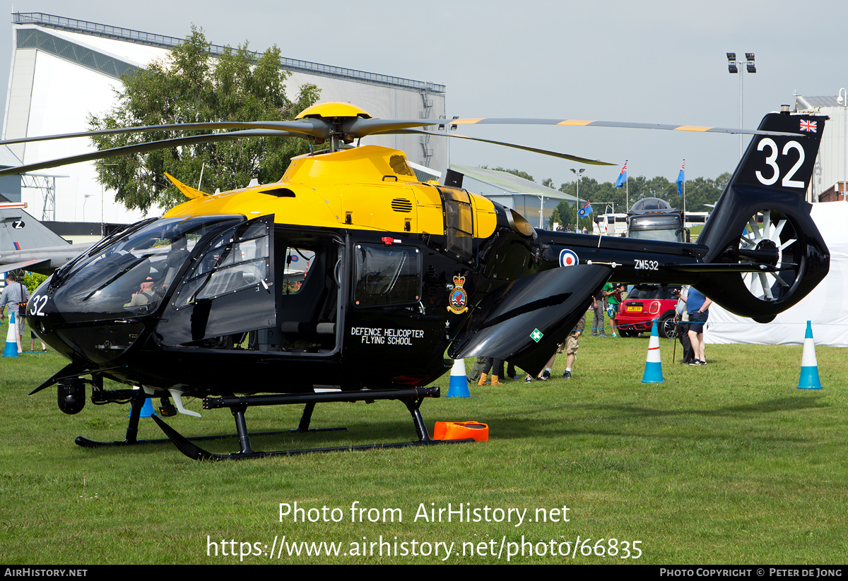 Aircraft Photo of ZM532 | Airbus Helicopters H-135 Juno HT1 (EC-135T-3H) | UK - Air Force | AirHistory.net #66835