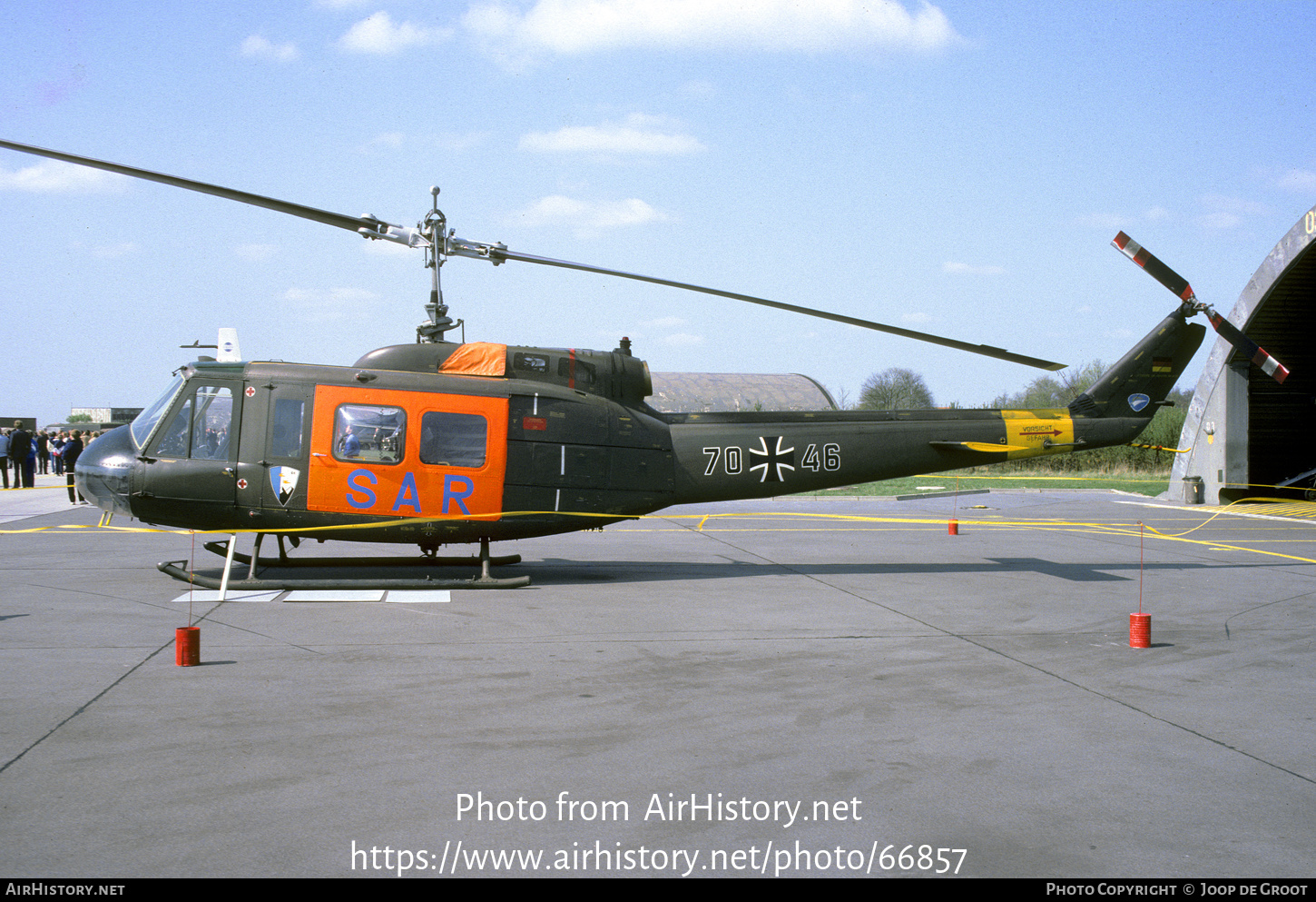 Aircraft Photo of 7046 | Bell UH-1D Iroquois | Germany - Air Force | AirHistory.net #66857