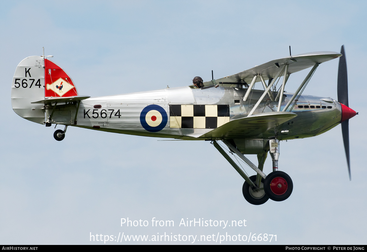 Aircraft Photo of G-CBZP / K5674 | Hawker Fury I | UK - Air Force | AirHistory.net #66871