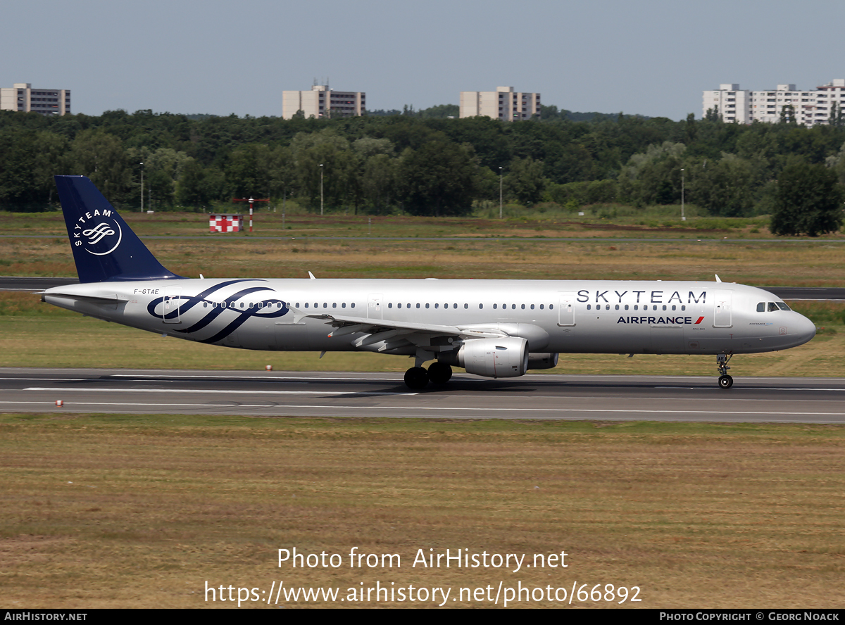 Aircraft Photo of F-GTAE | Airbus A321-211 | Air France | AirHistory.net #66892