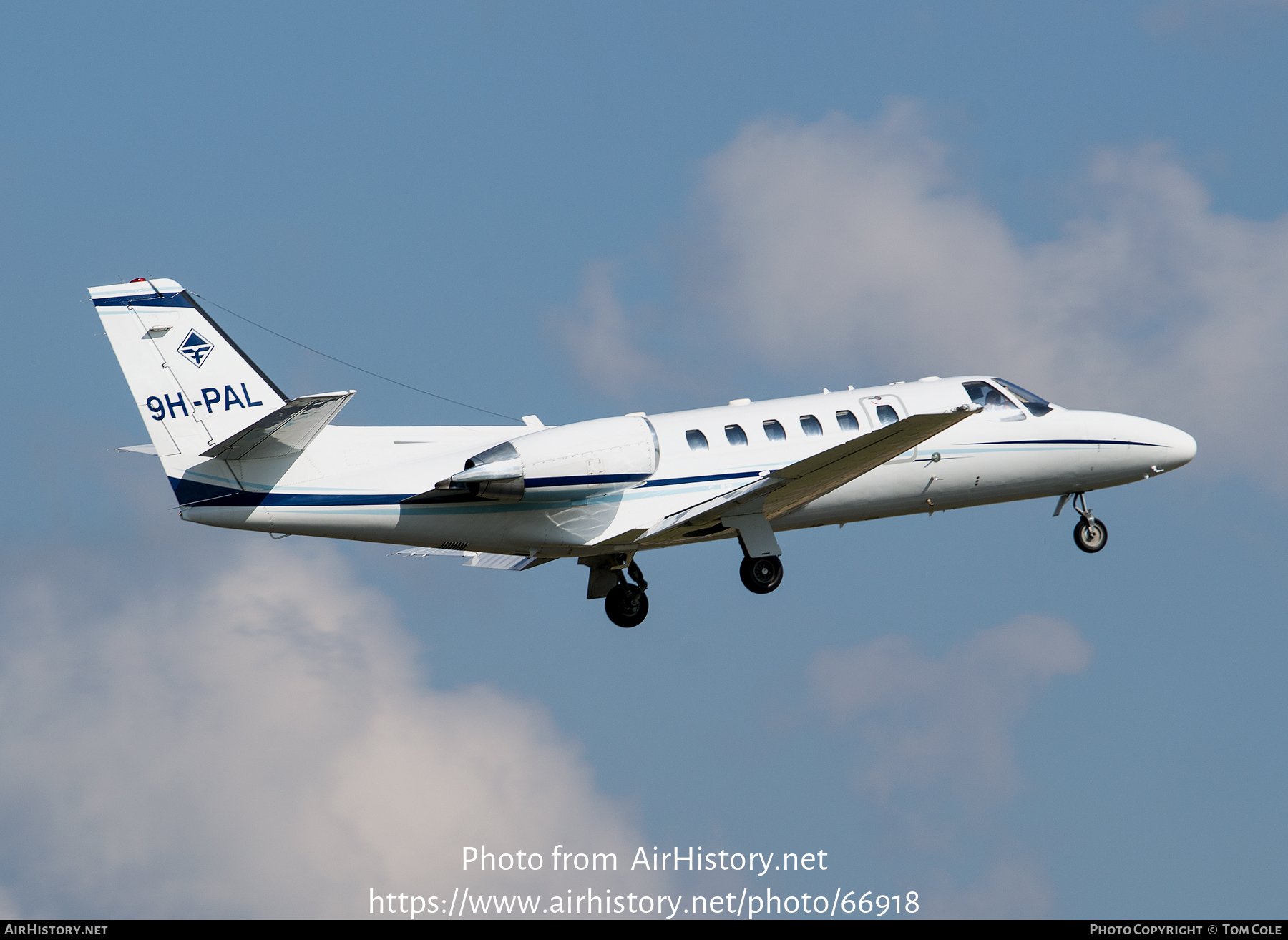 Aircraft Photo of 9H-PAL | Cessna 550 Citation Bravo | AirHistory.net #66918