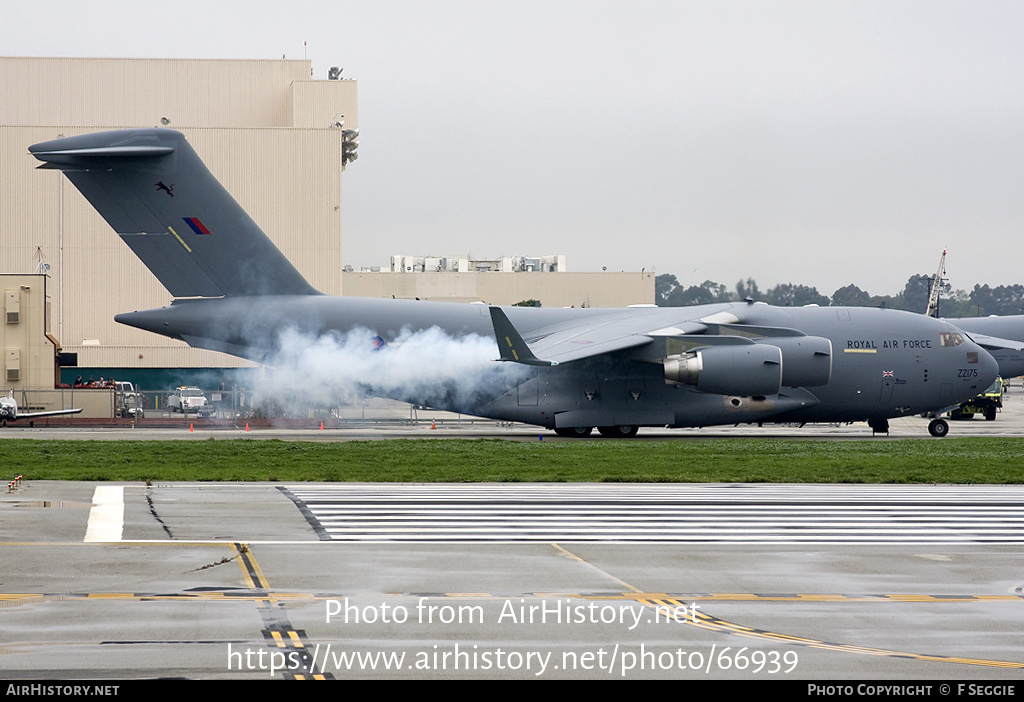 Aircraft Photo of ZZ175 | Boeing C-17A Globemaster III | UK - Air Force | AirHistory.net #66939