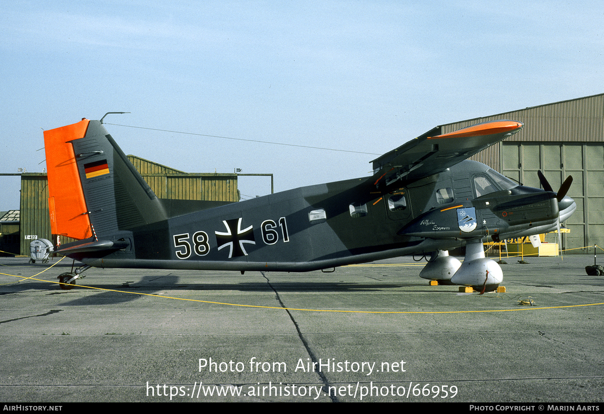 Aircraft Photo of 5861 | Dornier Do-28D-2 Skyservant | Germany - Air Force | AirHistory.net #66959