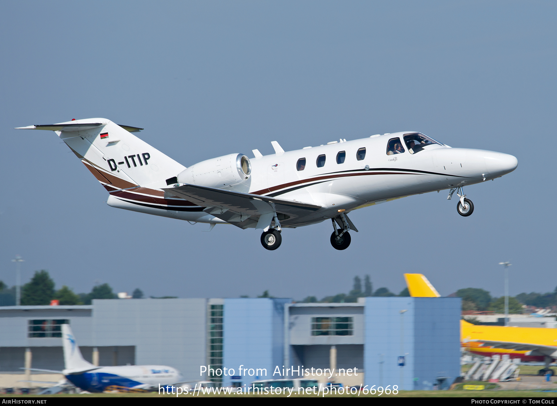 Aircraft Photo of D-ITIP | Cessna 525 CitationJet CJ1 | AirHistory.net #66968