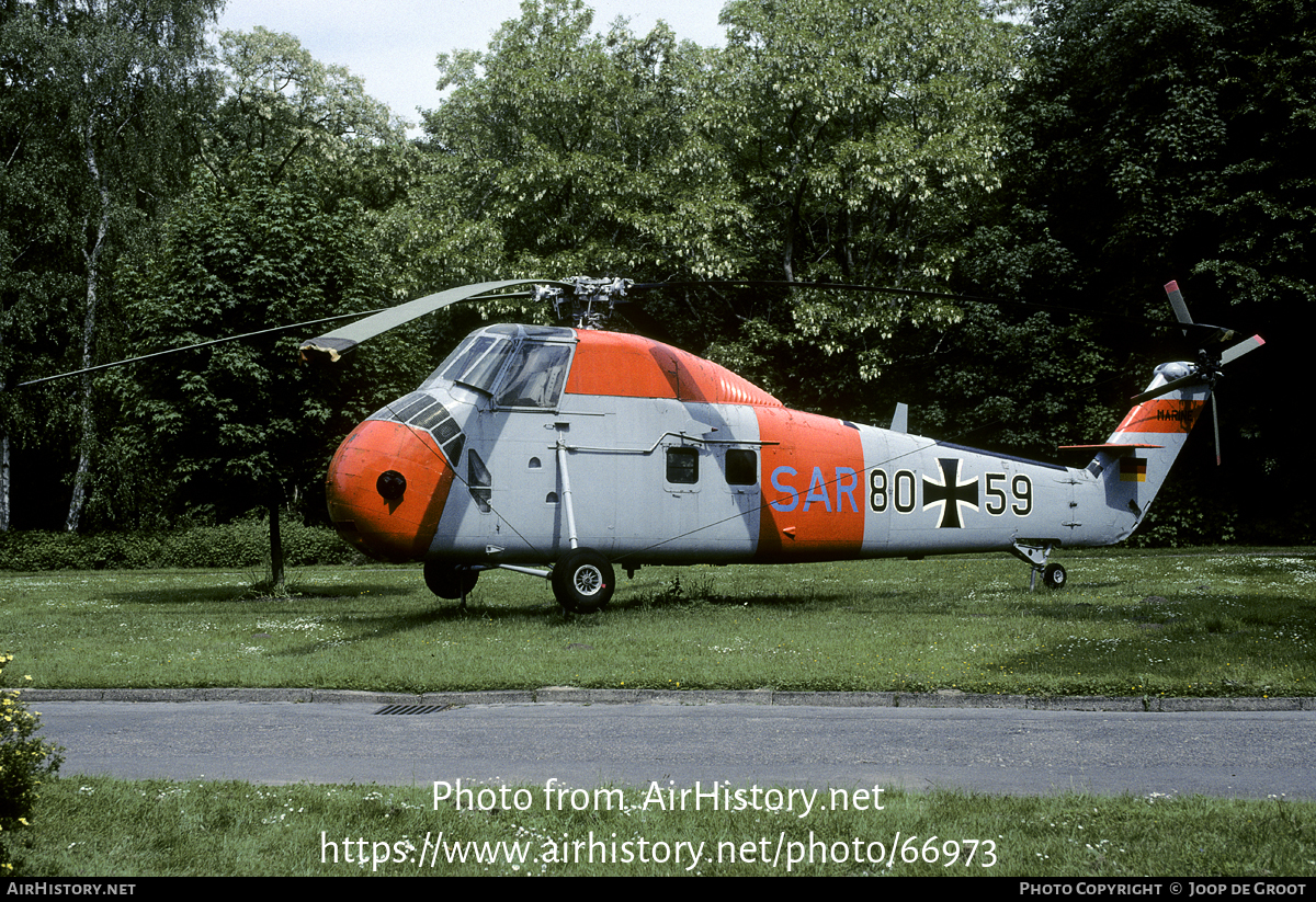 Aircraft Photo of 8059 | Sikorsky H-34G.III | Germany - Navy | AirHistory.net #66973