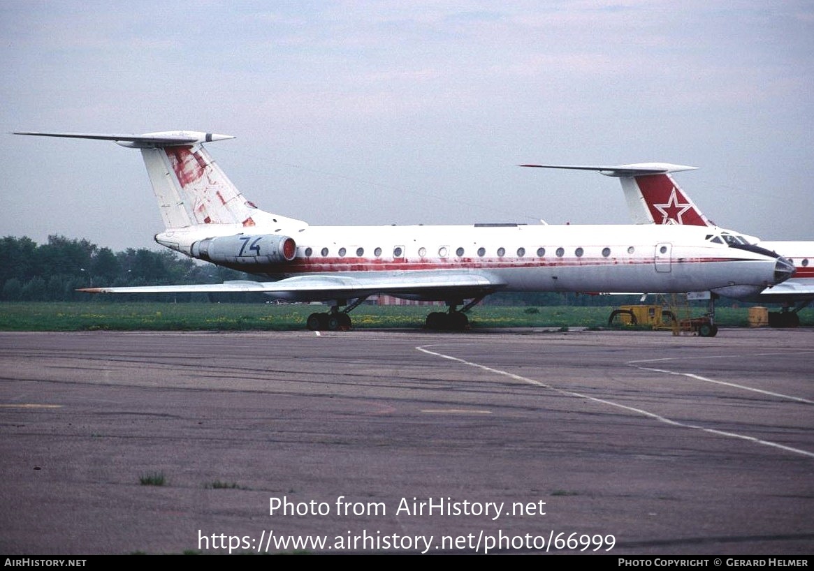 Aircraft Photo of 74 blue | Tupolev Tu-134Sh | Russia - Air Force | AirHistory.net #66999