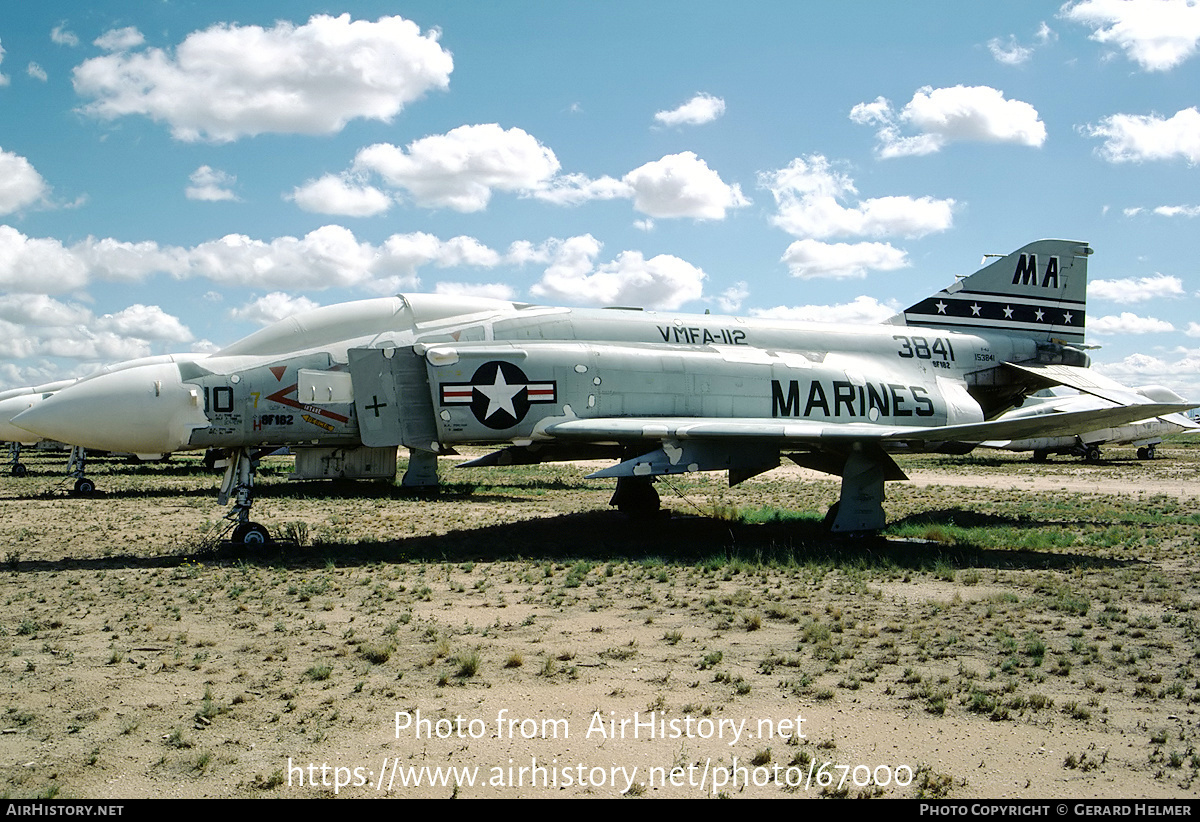 Aircraft Photo of 153841 | McDonnell Douglas F-4J Phantom II | USA - Marines | AirHistory.net #67000