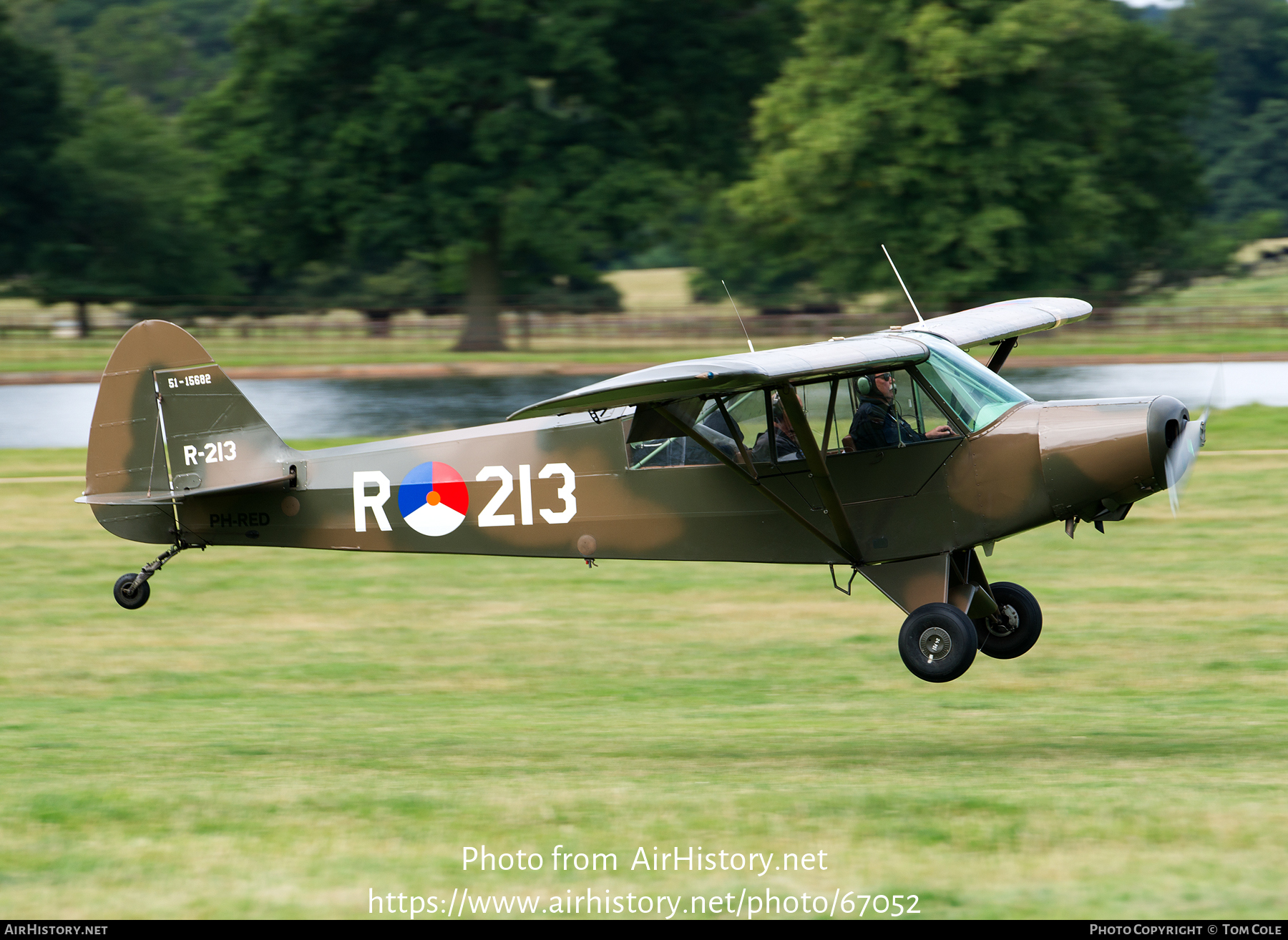 Aircraft Photo of PH-RED / R-213 | Piper PA-18A-125 Super Cub | Netherlands - Air Force | AirHistory.net #67052