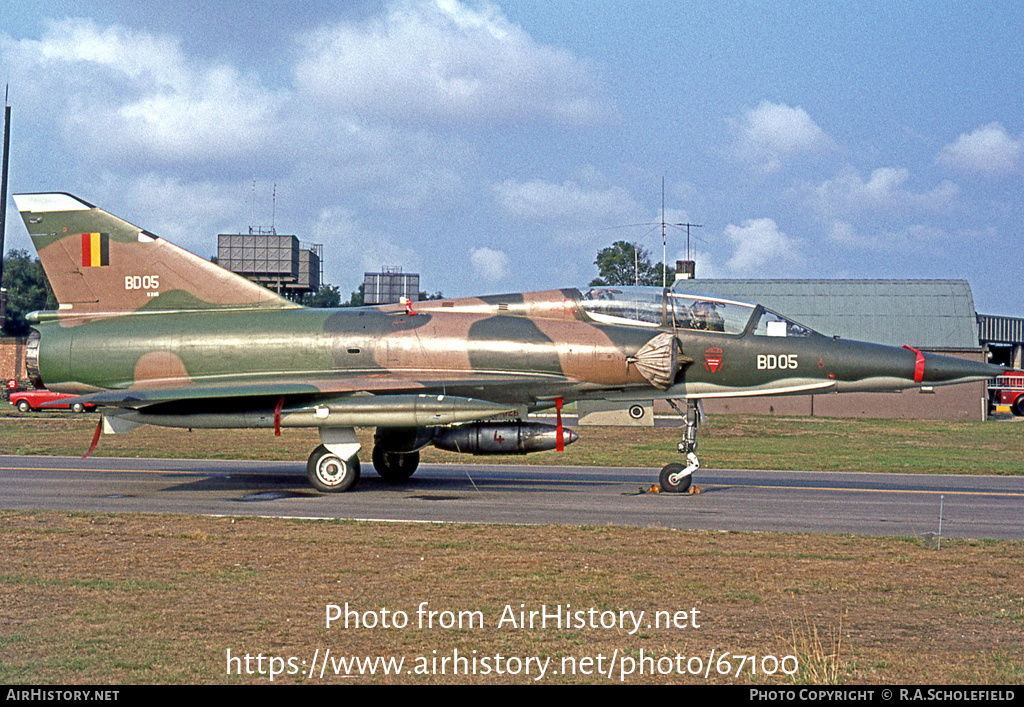 Aircraft Photo of BD05 | Dassault Mirage 5BD | Belgium - Air Force | AirHistory.net #67100