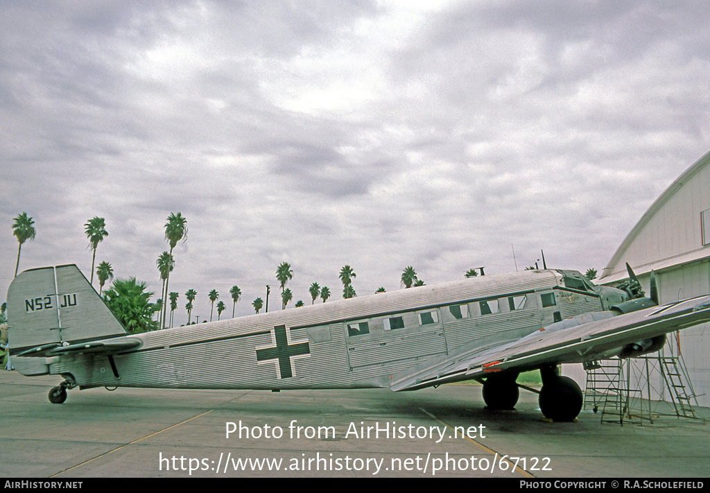 Aircraft Photo of N52JU | Junkers Ju 52/3m g8e | AirHistory.net #67122