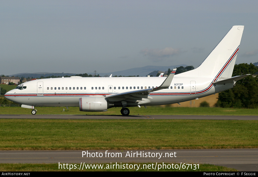 Aircraft Photo of N313P | Boeing 737-7ET BBJ | AirHistory.net #67131