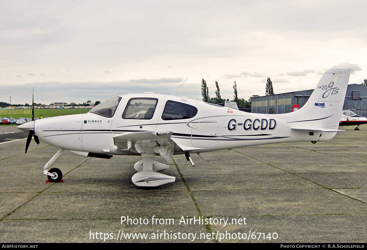 Aircraft Photo of G-GCDD | Cirrus SR-20 G3-GTS | AirHistory.net #67140