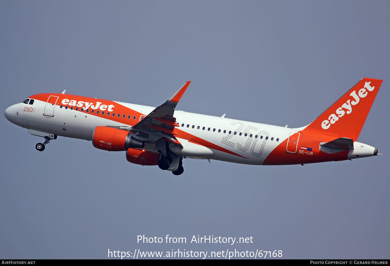 Aircraft Photo of OE-IJB | Airbus A320-214 | EasyJet | AirHistory.net #67168