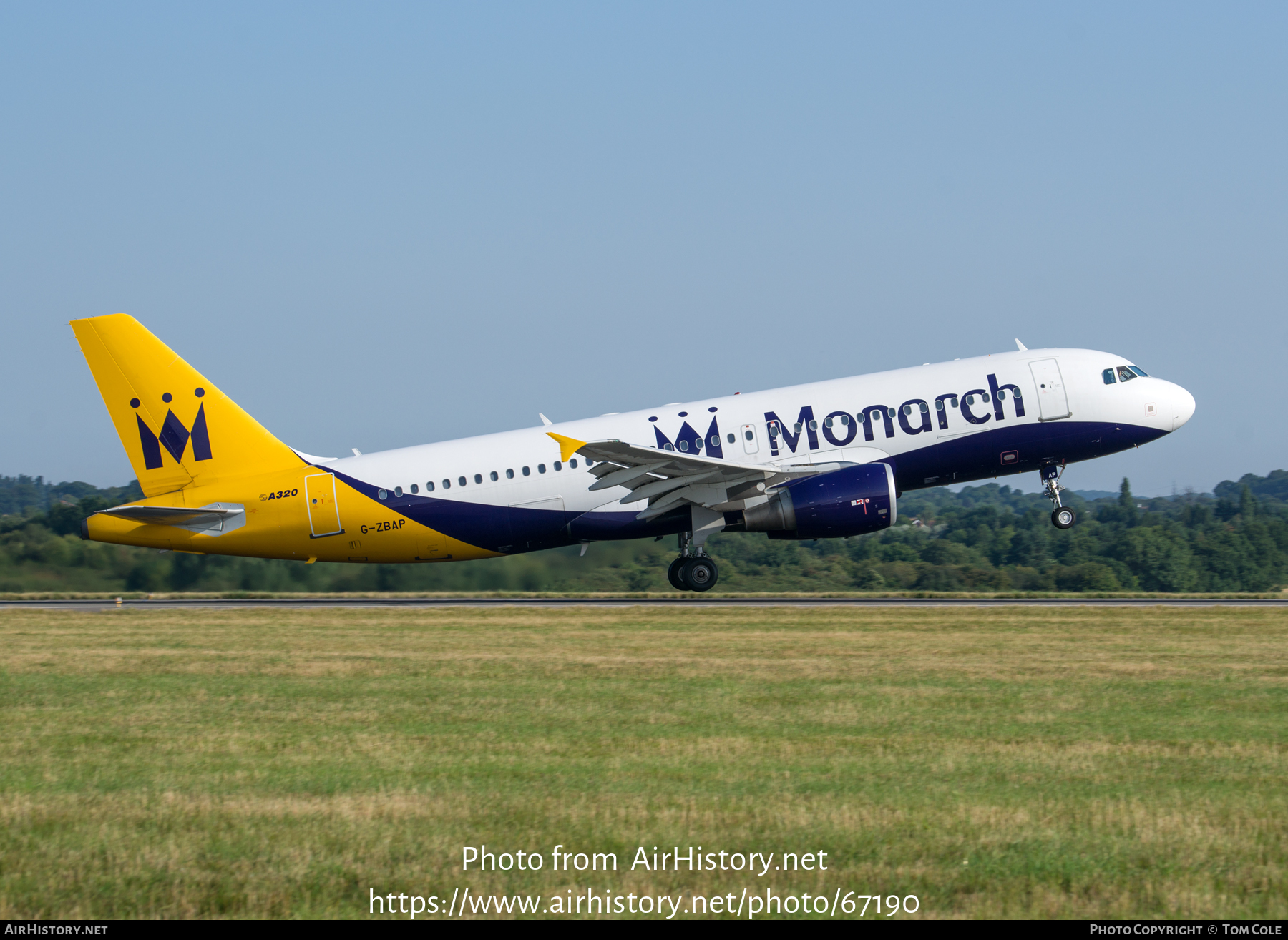 Aircraft Photo of G-ZBAP | Airbus A320-214 | Monarch Airlines | AirHistory.net #67190