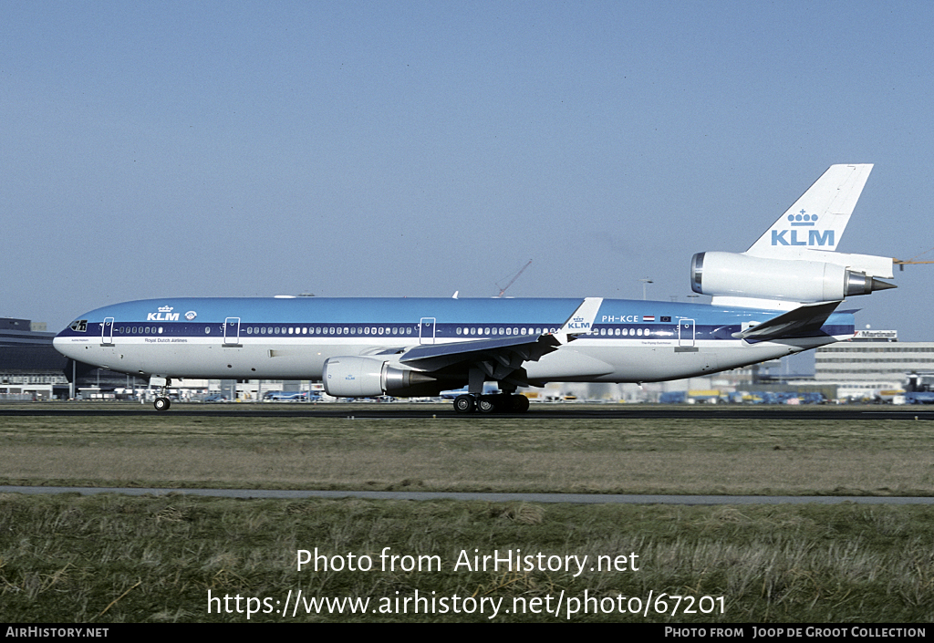 Aircraft Photo of PH-KCE | McDonnell Douglas MD-11 | KLM - Royal Dutch Airlines | AirHistory.net #67201