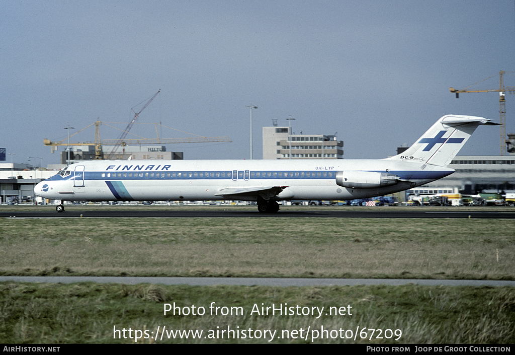 Aircraft Photo of OH-LYP | McDonnell Douglas DC-9-51 | Finnair | AirHistory.net #67209