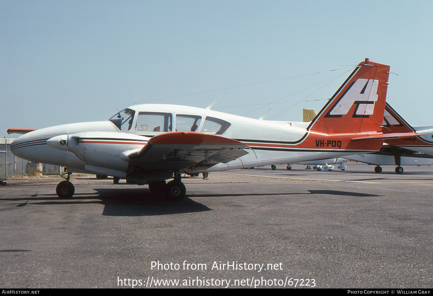 Aircraft Photo of VH-PDQ | Piper PA-23-250 Aztec C | Helitrans | AirHistory.net #67223