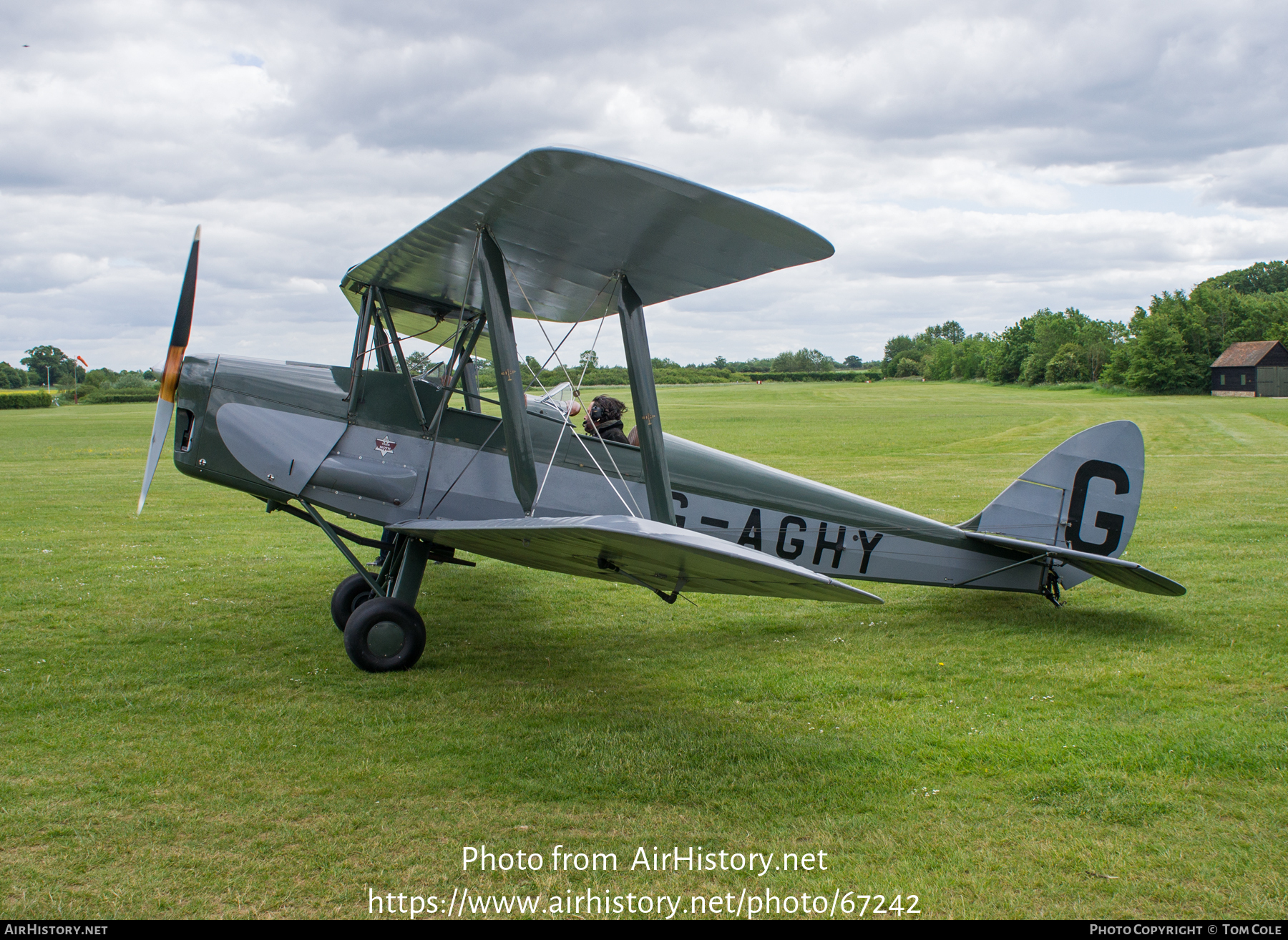 Aircraft Photo of G-AGHY | De Havilland D.H. 82A Tiger Moth II | AirHistory.net #67242