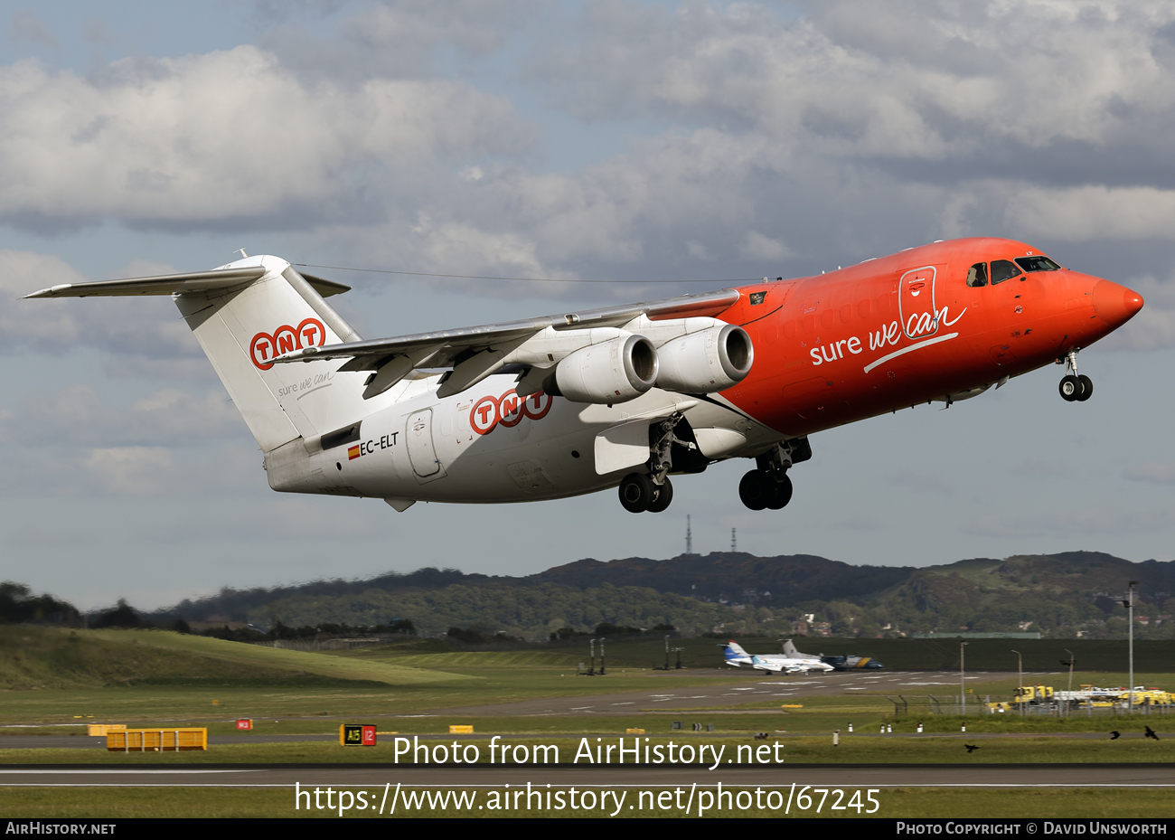 Aircraft Photo of EC-ELT | British Aerospace BAe-146-200QT Quiet Trader | TNT Airways | AirHistory.net #67245