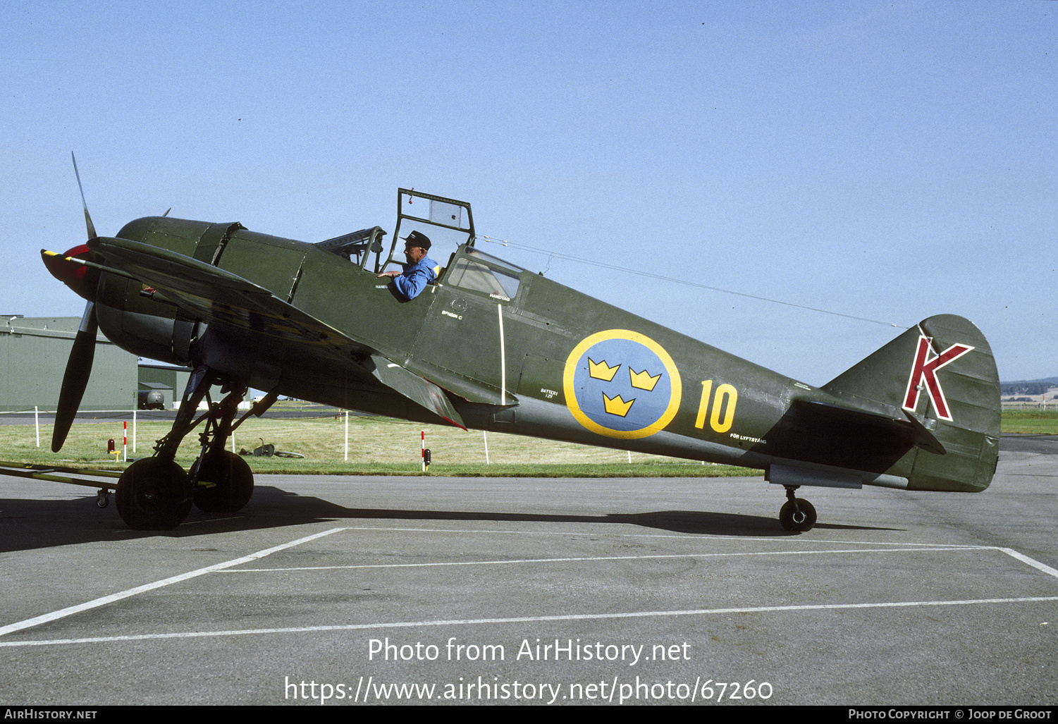 Aircraft Photo of 22185 | FFVS J-22 | Sweden - Air Force | AirHistory ...