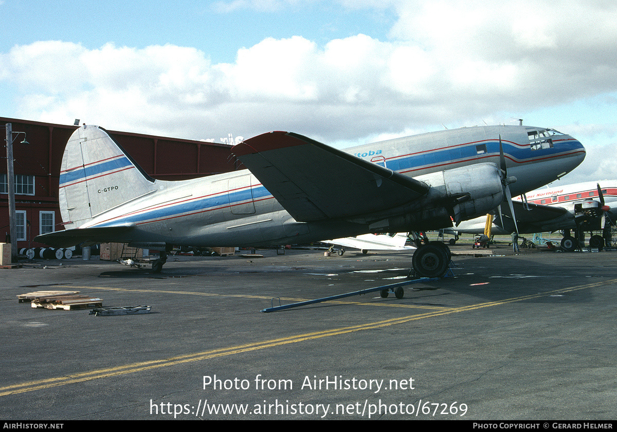 Aircraft Photo of C-GTPO | Curtiss C-46F Commando | Air Manitoba | AirHistory.net #67269