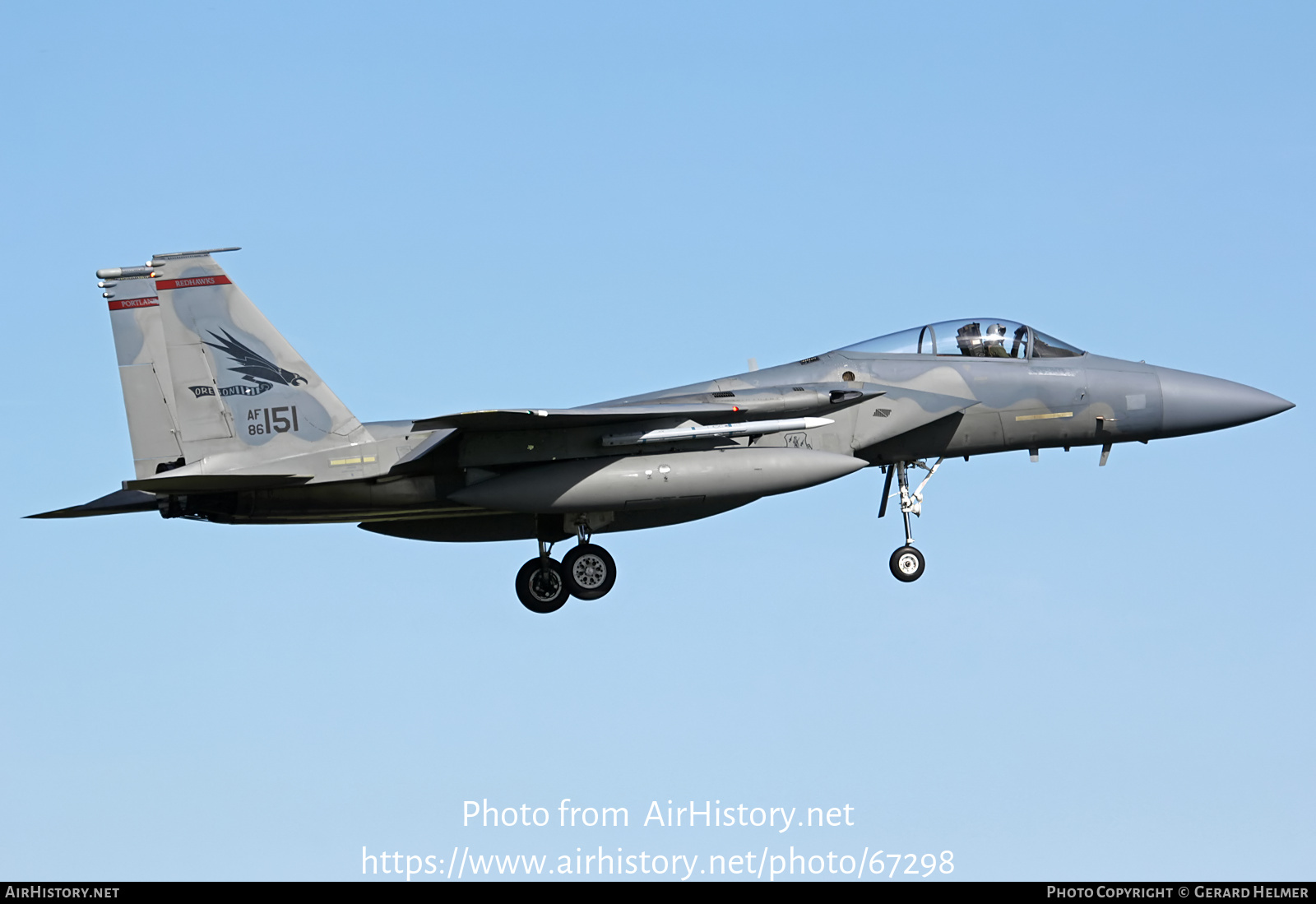 Aircraft Photo of 86-0151 / AF86-151 | McDonnell Douglas F-15C Eagle | USA - Air Force | AirHistory.net #67298