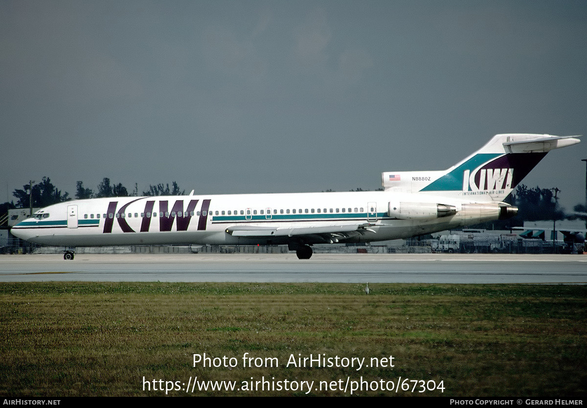 Aircraft Photo of N8880Z | Boeing 727-225/Adv | Kiwi International Airlines | AirHistory.net #67304