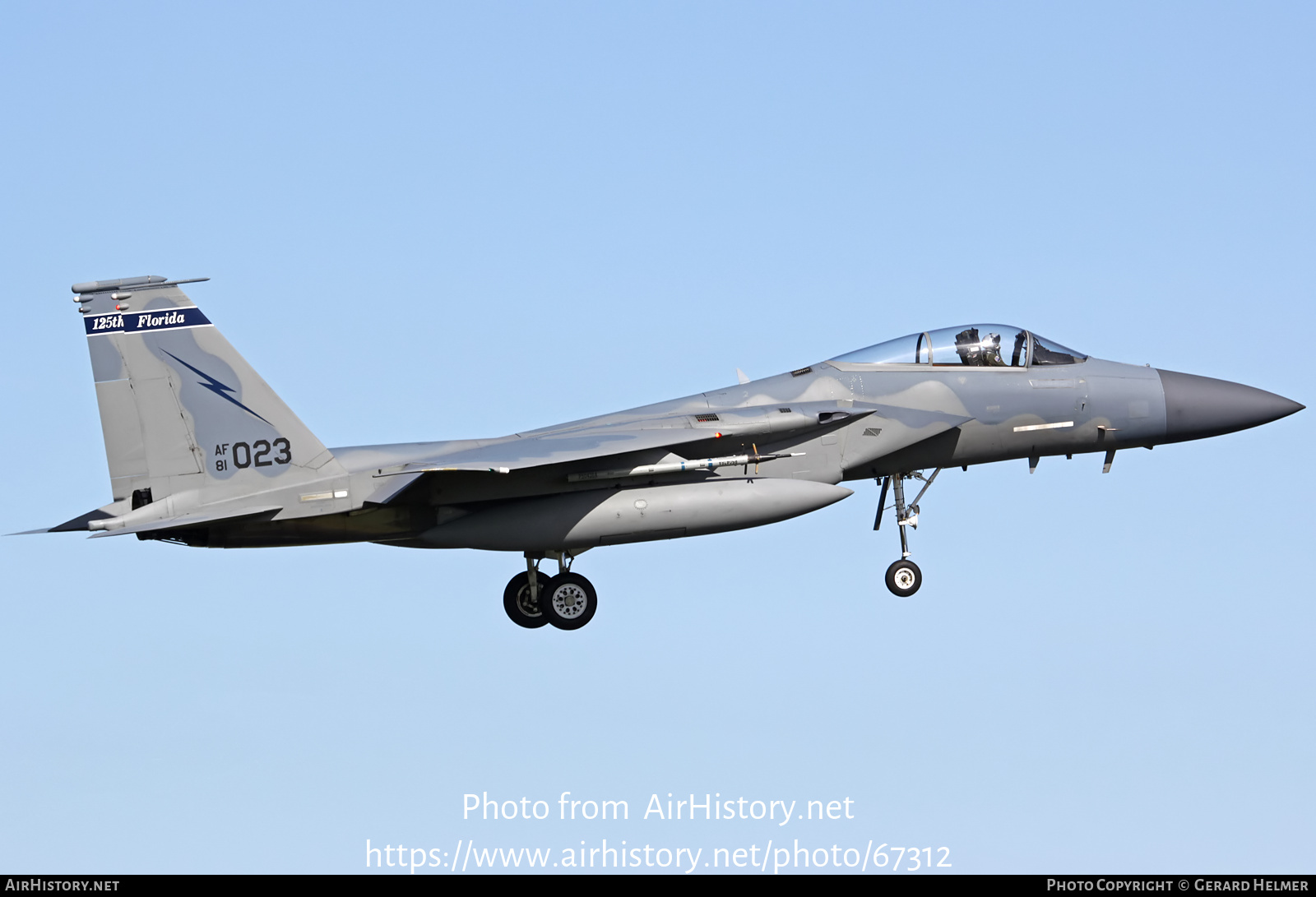 Aircraft Photo of 81-0023 / AF81-023 | McDonnell Douglas F-15C Eagle | USA - Air Force | AirHistory.net #67312