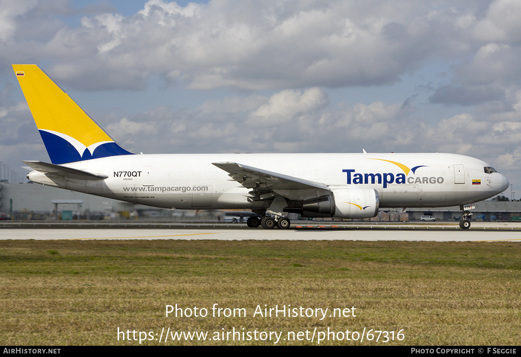 Aircraft Photo of N770QT | Boeing 767-241/ER(BDSF) | Tampa Cargo | AirHistory.net #67316