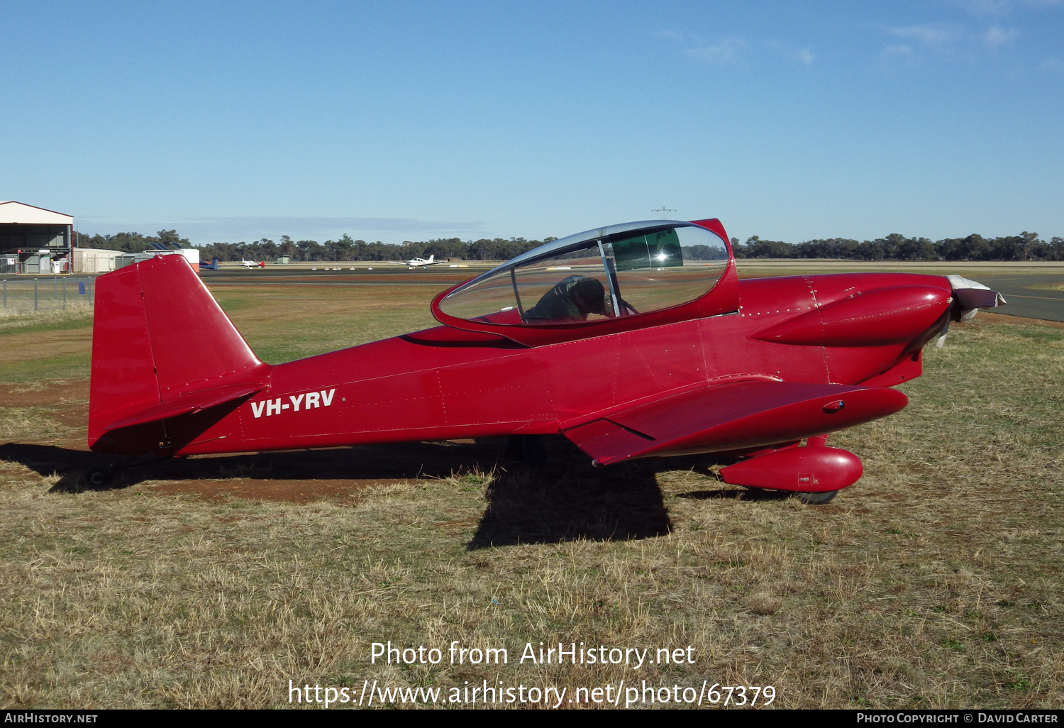 Aircraft Photo of VH-YRV | Van's RV-4 | AirHistory.net #67379