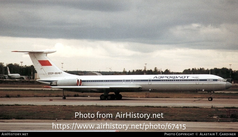 Aircraft Photo of CCCP-86467 | Ilyushin Il-62M | Aeroflot | AirHistory.net #67415