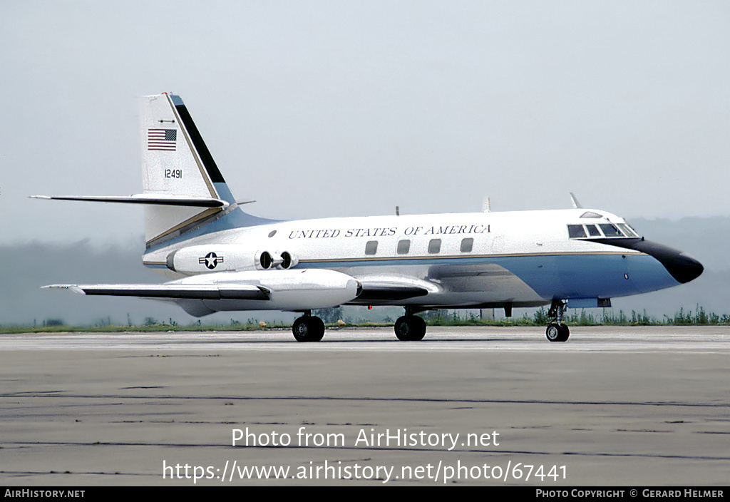 Aircraft Photo of 61-2491 / 12491 | Lockheed VC-140B JetStar | USA - Air Force | AirHistory.net #67441