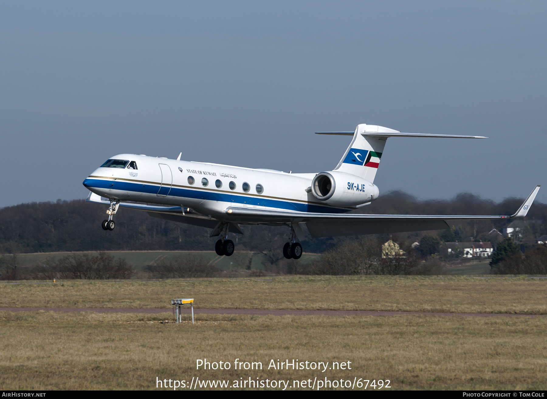 Aircraft Photo of 9K-AJE | Gulfstream Aerospace G-V Gulfstream V | State of Kuwait | AirHistory.net #67492