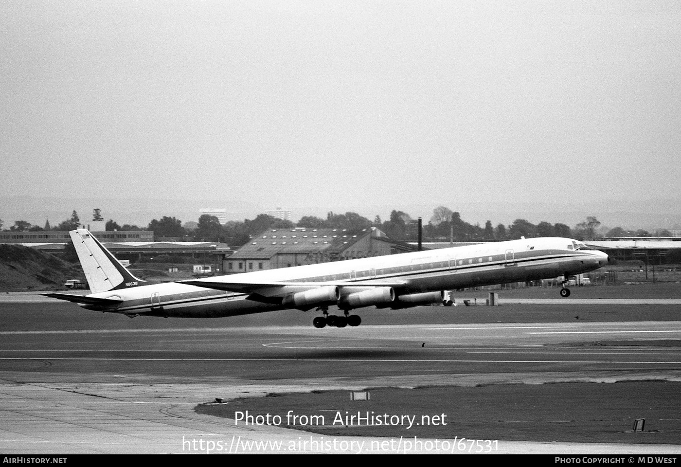 Aircraft Photo of N8638 | McDonnell Douglas DC-8-63(F) | Seaboard World Airlines | AirHistory.net #67531