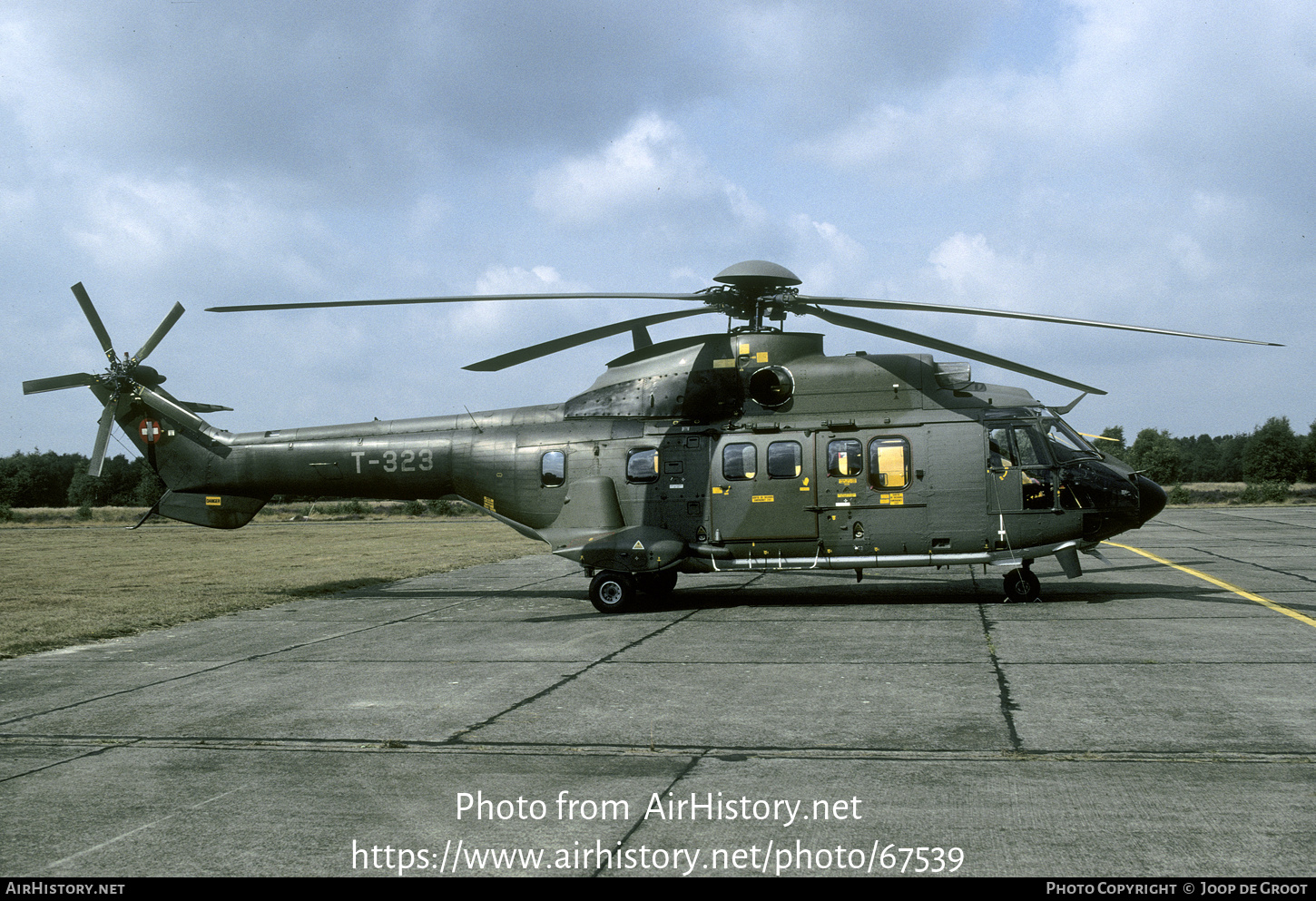 Aircraft Photo of T-323 | Aerospatiale TH89 Super Puma (AS-332M1) | Switzerland - Air Force | AirHistory.net #67539