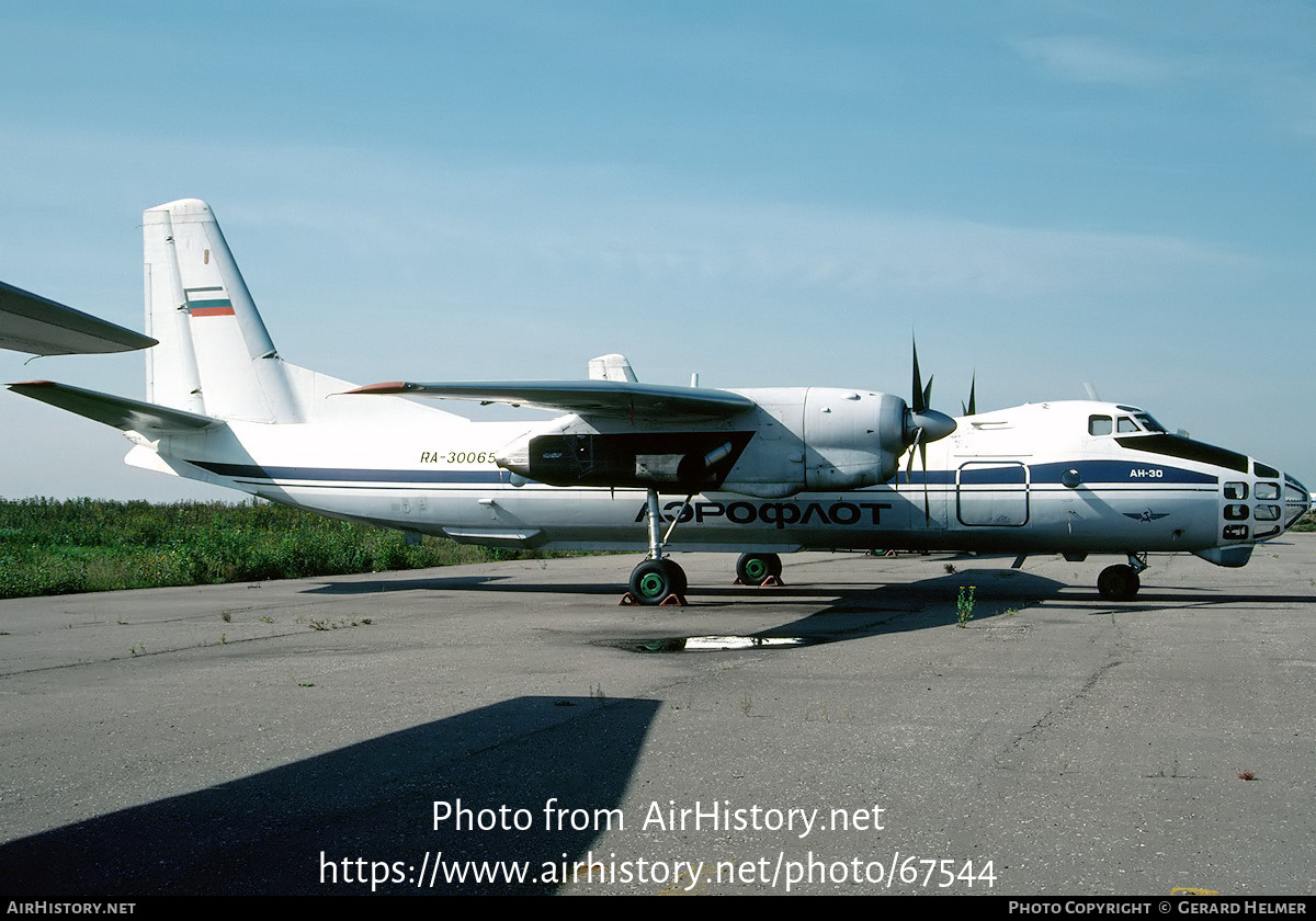 Aircraft Photo of RA-30065 | Antonov An-30 | Aeroflot | AirHistory.net #67544